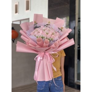 BÓ HOA SÁP 30 BÔNG HÀN QUỐC CAO CẤPBÓ THEO YÊU CẦU QUÀ TẶNG SINH NHẬT, NOEL ,TỐT NGHIỆP GIÁ RE - TẶNG kep tóc
