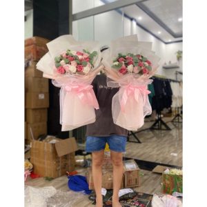 BÓ HOA SÁP CAO CÁP 20 BÔNG BÓ THEO YÊU CẦU GIÁ RẺ QUÀ TẶNG SINH NHẬT, TỎ TÌNH, KHAI TRƯƠNG, KỶ YẾU, TRƯỞNG THÀNH