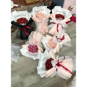 Bó hoa nhũ 10 bông