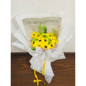 Bó hoa sáp Hoa hướng dương siêu to