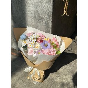 [Có Hoả Tốc] Bó Hoa Sáp Mix nhiều loại hoa tặng 8/3 sinh nhật