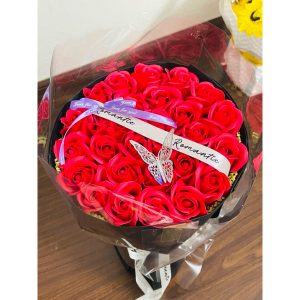 Hoa hồng sáp đỏ