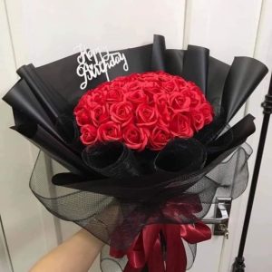 Hoa hồng sáp thơm 40 bông (inbox chọn màu)