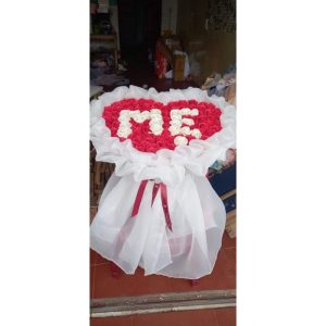 (quà tặng)bó hoa sáp chữ Mẹ