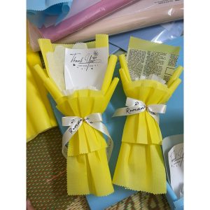 set 2 cốt hoa giấy xốp hàn bó 1-3-5 bông